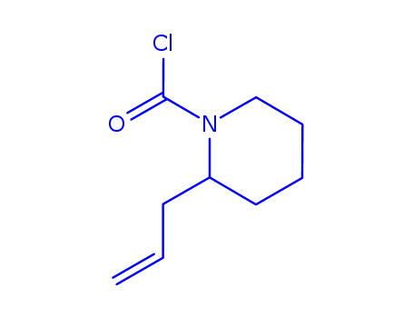 1-Piperidinecarbonyl chloride, 2-(2-propenyl)-