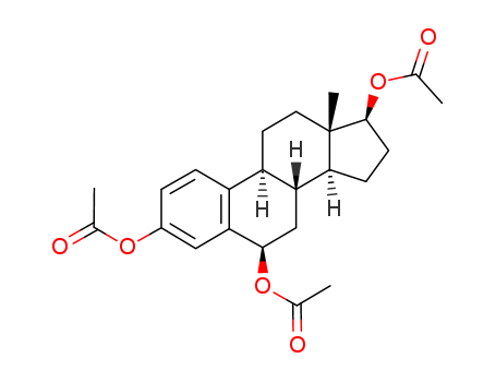 Estra-1,3,5(10)-triene-3,6,17-triol,triacetate, (6b,17b)- (9CI) cas  6944-48-5