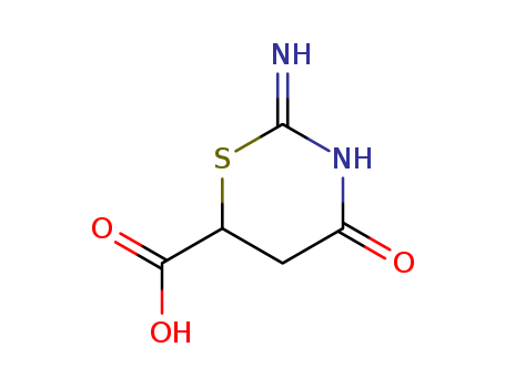 2-imino-4-oxo-1,3-thiazinane-6-carboxylic acid(SALTDATA: FREE)