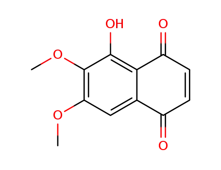 5-Hydroxy-6,7-dimethoxy-[1,4]naphthoquinone