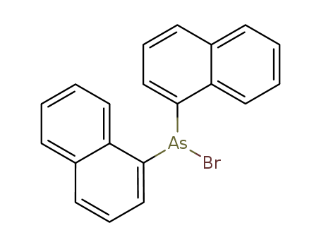 Arsinousbromide, di-1-naphthalenyl- (9CI)