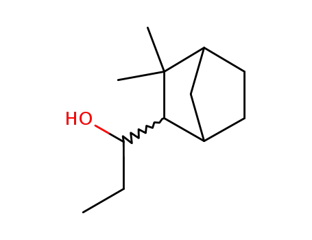 Molecular Structure of 66062-79-1 (1-(3,3-dimethylbicyclo[2.2.1]hept-2-yl)-1-propanol)
