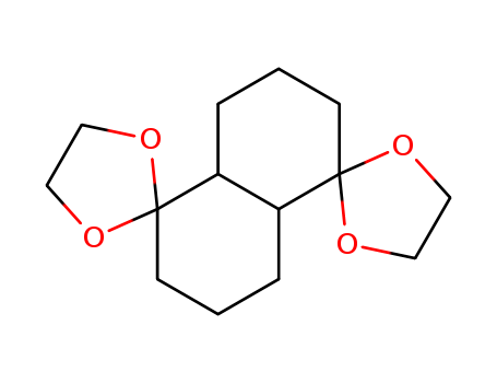 Dispiro[1,3-dioxolane-2,1'(5'H)-naphthalene-5',2''-[1,3]dioxolane],octahydro- (7CI,8CI) cas  7049-11-8
