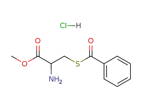 methyl 2-amino-3-benzoylsulfanyl-propanoate cas  5673-88-1