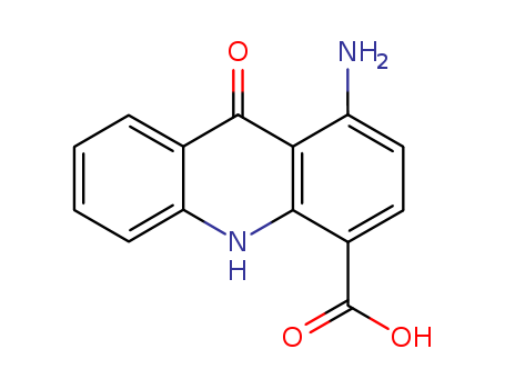 1-Amino-9-oxo-4-acridnecarboxylic acid