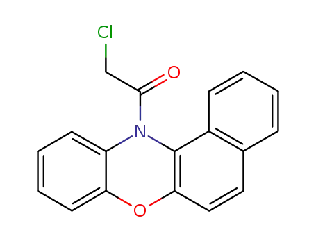 1-(12H-benzo[a]phenoxazin-12-yl)-2-chloroethanone