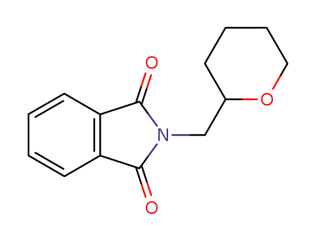 Molecular Structure of 111293-46-0 (2-(oxan-2-ylmethyl)-2,3-dihydro-1H-isoindole-1,3-dione)