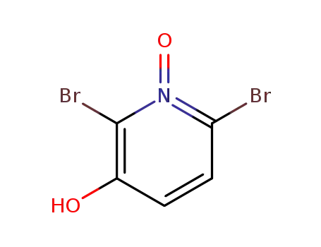 2,6-dibromo-3-hydroxypyridine N-oxide