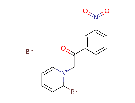 Pyridinium,2-bromo-1-[2-(3-nitrophenyl)-2-oxoethyl]-, bromide (1:1) cas  66171-25-3
