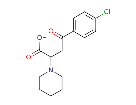 알파-(2-(4-클로로페닐)-2-옥소에틸)-1-피페리딘아세트산 수화물(2:1)