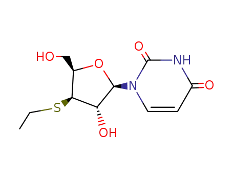 1-(<i>S</i>-ethyl-3-thio-β-<i>D</i>-xylofuranosyl)-1<i>H</i>-pyrimidine-2,4-dione