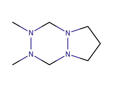 6H-Pyrazolo(1,2-a)(1,2,4,5)tetrazine, hexahydro-2,3-dimethyl-