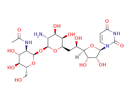 C<sub>23</sub>H<sub>36</sub>N<sub>4</sub>O<sub>15</sub>