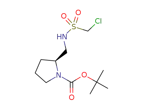 Molecular Structure of 1037297-36-1 (C<sub>11</sub>H<sub>21</sub>ClN<sub>2</sub>O<sub>4</sub>S)
