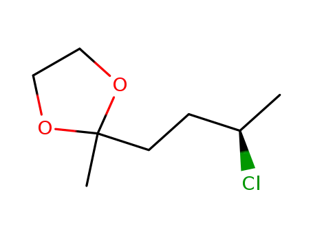 2-(3-chlorobutyl)-2-methyl-1,3-dioxolane