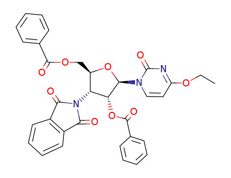 4-ethoxy-1-(di-<i>O</i>-benzoyl-3-phthalimido-3-deoxy-β-D-ribofuranosyl)-1<i>H</i>-pyrimidin-2-one