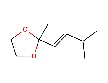2-Methyl-2-((E)-3-methyl-but-1-enyl)-[1,3]dioxolane