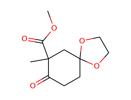 1,4-Dioxaspiro[4.5]decane-7-carboxylic acid, 7-methyl-8-oxo-, methyl
ester