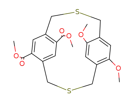 14,17-Dimethoxy-2,11-dithia<3.3>paracyclophan-5,8-dicarbonsaeure-dimethylester