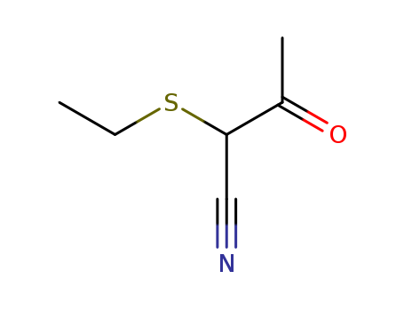 Butanenitrile,2-(ethylthio)-3-oxo- cas  70360-76-8