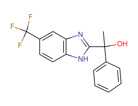 1H-Benzimidazole-2-methanol,a-methyl-a-phenyl-6-(trifluoromethyl)- cas  7051-27-6
