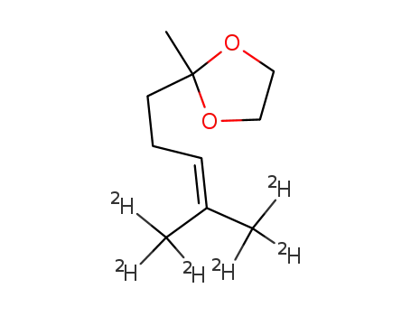 <<sup>2</sup>H<sub>6</sub>>-6-methylhept-5-en-2-one ethylene acetal
