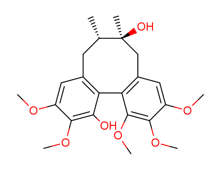 (6S,7S,12aR)-5,6,7,8-Tetrahydro-2,3,10,11,12-pentamethoxy-6,7-dimethyldibenzo[a,c]cyclooctene-1,7-diol CAS 66056-20-0