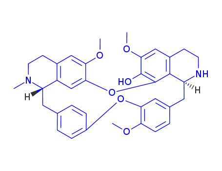 Molecular Structure of 65995-42-8 ((1S,15R)-10,21,26-trimethoxy-31-methyl-8,24-dioxa-16,31-diazaheptacyclo[23.6.2.1~3,7~.1~9,13~.1~15,19~.0~23,34~.0~28,32~]hexatriaconta-3(36),4,6,9(35),10,12,19(34),20,22,25,27,32-dodecaen-22-ol (non-preferred name))