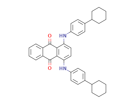 9,10-Anthracenedione,1,4-bis[(4-cyclohexylphenyl)amino]-