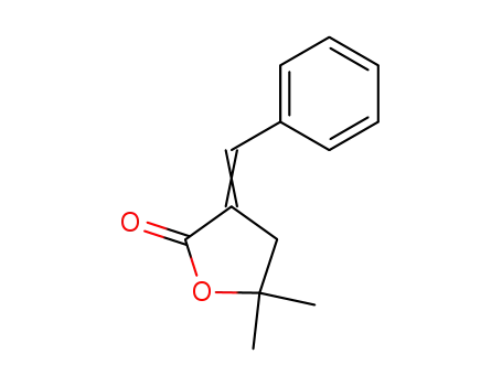 Molecular Structure of 66341-25-1 (3-benzylidene-5,5-dimethyldihydrofuran-2(3H)-one)