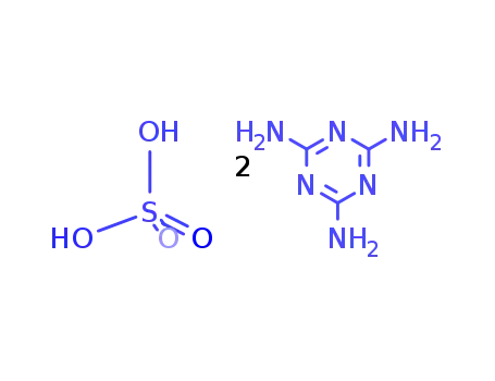 Molecular Structure of 84962-53-8 (MELAMINE SULFATE)