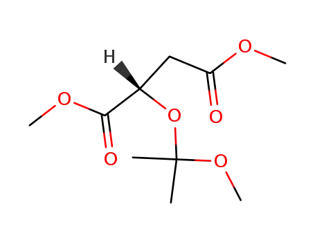 Butanedioic acid, (1-methoxy-1-methylethoxy)-, dimethyl ester, (S)-