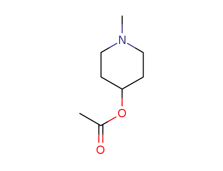 Molecular Structure of 6659-34-3 (1-methyl-4-piperidyl acetate)