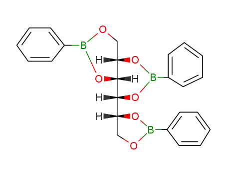 1-O,3-O:2-O,4-O:5-O,6-O-トリス(フェニルボランジイル)-D-グルシトール