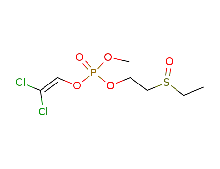 1,1-디클로로-2-(2-에틸술피닐에톡시-메톡시-포스포릴)옥시-에텐