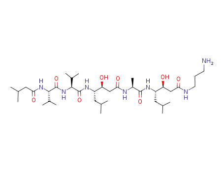 N-(pepstatinyl)propane-1,3-diamine