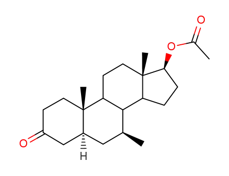 (7alpha)-7-methyl-3-oxoandrostan-17-yl acetate