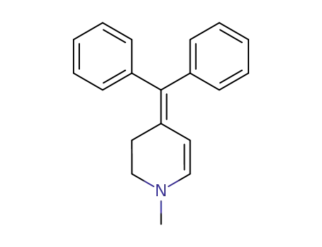 4-benzhydrylidene-1-methyl-1,2,3,4-tetrahydro-pyridine