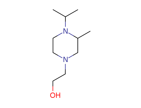 1-Piperazineethanol,3-methyl-4-(1-methylethyl)- cas  6635-12-7