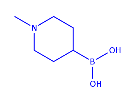 Boronic acid, (1-methyl-4-piperidinyl)- (9CI) 706748-53-0