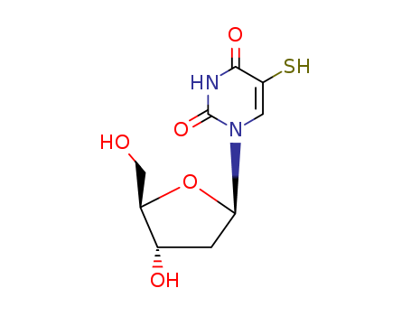 Uridine,2'-deoxy-5-mercapto- (9CI) cas  7085-54-3