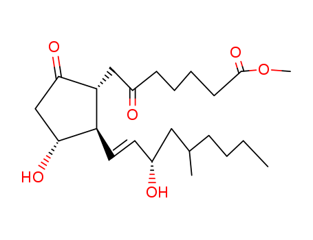 Cyclopentaneheptanoicacid, 3-hydroxy-2-[(1E,3S,5S)-3-hydroxy-5-methyl-1-nonen-1-yl]-e,5-dioxo-, methyl ester,(1R,2R,3R)-