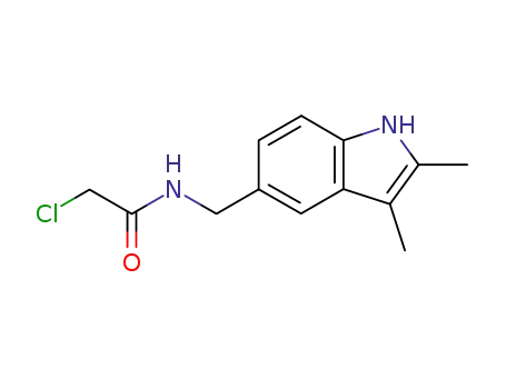 2-CHLORO-N-(2,3-DIMETHYL-1H-INDOL-5-YLMETHYL)-ACETAMIDE