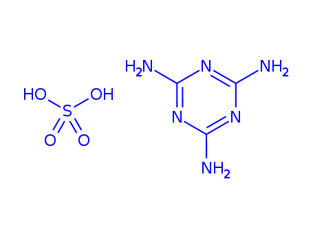 sulfuric acid; 1,3,5-triazine-2,4,6-triamine