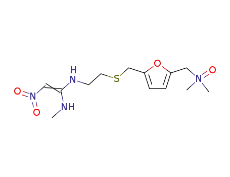 Molecular Structure of 73857-20-2 (RANITIDINE-N-OXIDE)