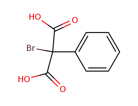 Molecular Structure of 70882-17-6 (bromo(phenyl)propanedioic acid)