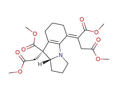 dimethyl (2Z)-2-[4-methoxycarbonyl-4-(2-methoxy-2-oxoethyl)-2,3,3a,5,6,7-hexahydro-1H-pyrrolo[1,2-a]indol-8-ylidene]butanedioate
