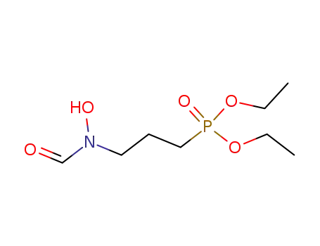 diethyl 3-(N-formyl-N-hydroxyamino)propylphosphonate