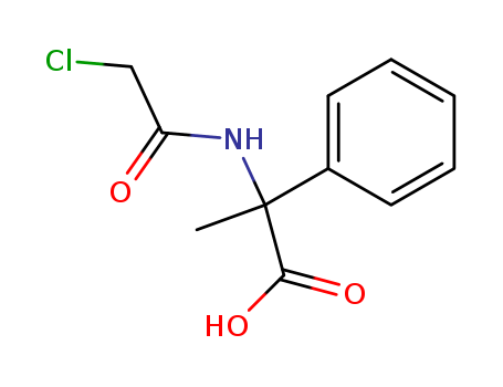 Benzeneacetic acid, a-[(2-chloroacetyl)amino]-a-methyl-
