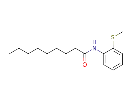 N-[2-(Methylsulfanyl)phenyl]nonanamide
